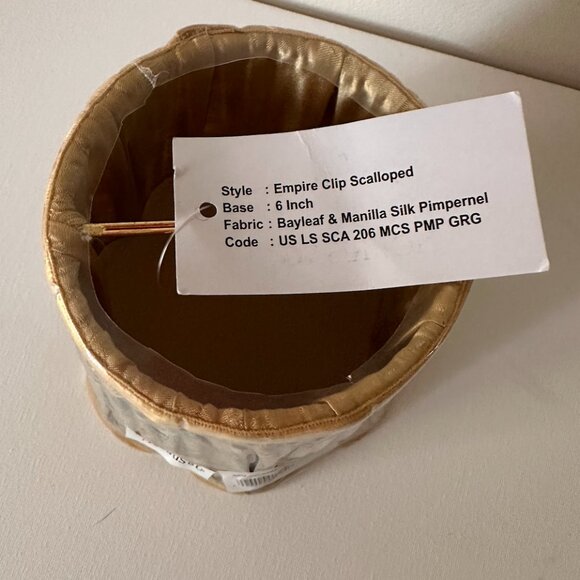 Pooky x Morris & Co. 6 inch lamp shade - Picture 4 of 5